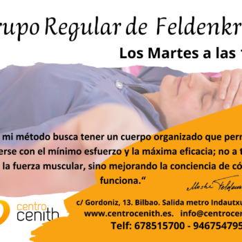 clase semanal de feldenkrais en bilbao centro cenith