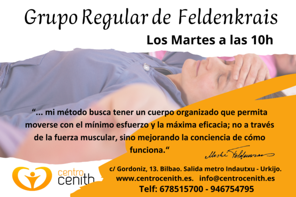 clase semanal de feldenkrais en bilbao centro cenith