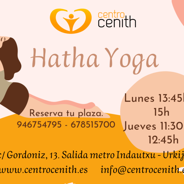 hatha yoga en bilbao centro cenith