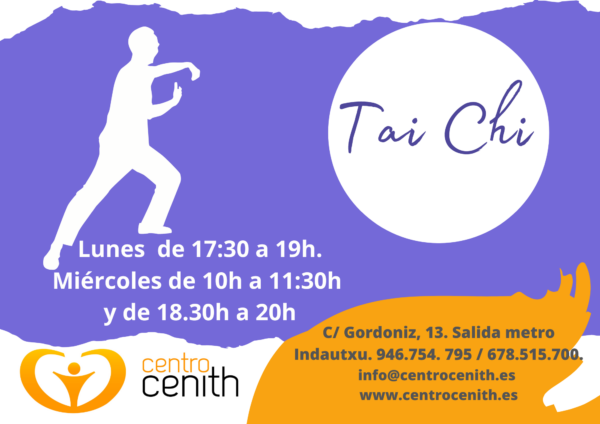 clase semanal tai chi chikung en bilbao centro cenith